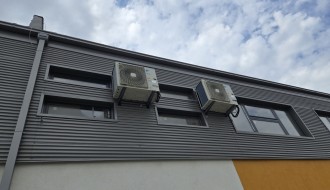 Postavljene klime na novom objektu Železničke stanice