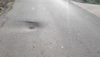 Udarna rupa u Ulici Bele Bartoka