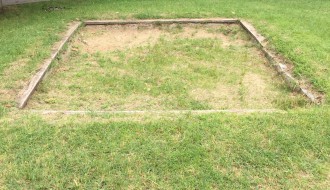 Stanje dečijeg igrališta - peščanika na Karadjordjevom puti