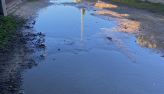 Rupe u ulicama Josipa Vukovića Đide i Radoja Vujoševića - Mesna zajednica Novo Selo