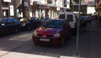 "Parking" u Nušićevoj ulici