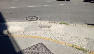 Biciklistička staza u centru