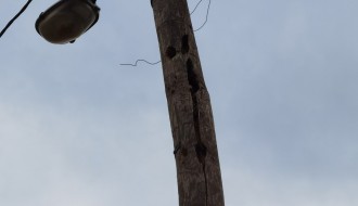 Opasnost od pada ulicne bandere