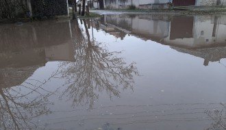 Jasenovačka ulica - voda do kolena