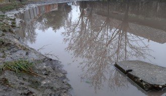 Jasenovačka ulica - voda do kolena