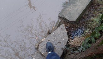 Jasenovačka ulica - voda do kolena