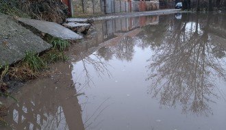 Jasenovačka ulica - voda do kolena