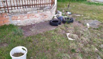 Otpad u ulici Servo Mihalja