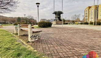 Košenje trave u parku i sušenje drveća na Prozivki