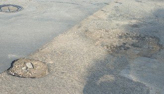 Udarne rupe u Pribojskoj ulici