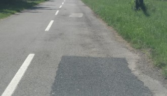 Rupe na putu u Graničarskoj ulici