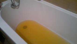 Žuta voda iz vodovoda (Huga Badalića)