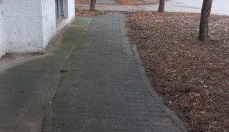 Blato od lišća u Ulici Ivana Gorana Kovačića