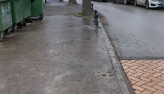 Blato od lišća u Ulici Ivana Gorana Kovačića