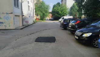 Udarne rupe u Šumskoj ulici