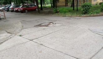 Udarne rupe u Šumskoj ulici