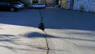 Udarne rupe u Šumskoj ulici