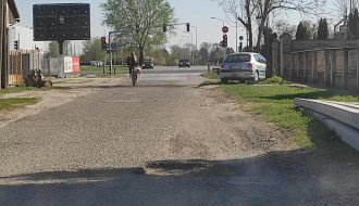 Rupe na putu u Pribojskoj ulici