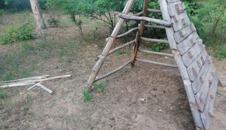 Uništavanje mesta za odmor na Majdanu