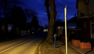 Javna rasveta na Teslinom naselju