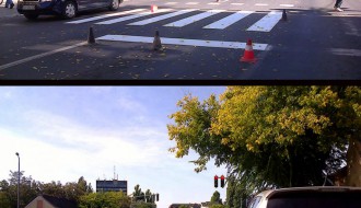 Obeležavanje puteva po najvećoj gužvi