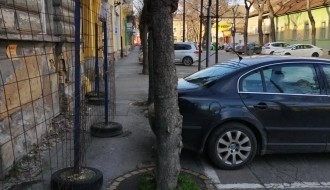 Ugroženi pešaci (Ulica Matije Gupca)