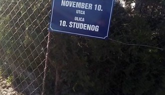 Rupe u ulicama "10. novembra" i "Jelene Ćetković"