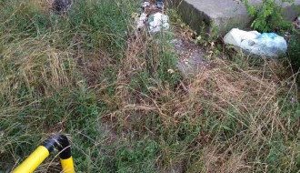 Ruglo na uglu ulica Plitvičke i Bore Stankovića