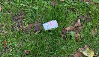 Zapušten park na uglu Somborskog puta i Gajeve