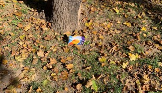 Zapušten park na uglu Somborskog puta i Gajeve