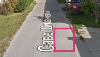 Udarna rupa u Ulici Save Šumanovića