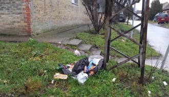 Divlja deponija u Malom Bajmoku (Mačvanska - Durmitorska)