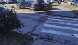 Divlje parkiranje na Radijalcu