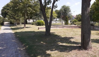 Zapušten Trg Paje Jovanovića u Aleksandrovu