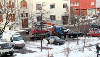 Neočišćena parking mesta