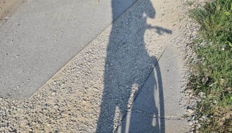 Biciklistička staza prema Paliću puna rupa