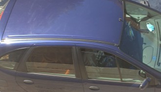 Rupa celom širinom puta u Ulici Mirka Bogovića