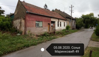 Drvo za uklanjanje u Ulici Sonje Marinković