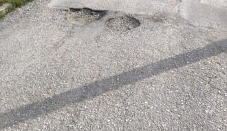 Rupe na putu - Mali Bajmok