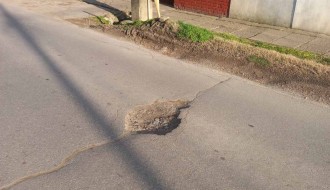 Udarna rupa u Ulici Marka Oreškovića