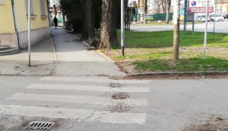 Udarne rupe u Ulici Save Šumanovića