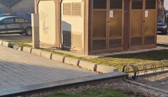 Vire strujni kablovi kod trafo stanice i ormara