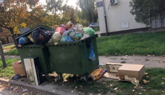 Ugao Save.Kovačevića i Kireške - javna deponija