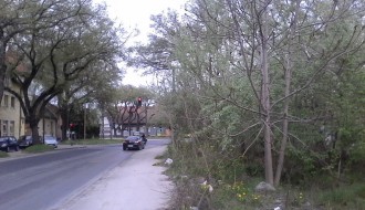 Slika grada iz Preradovićeve ulice