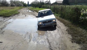 Put u ulici Matka Vukovića u Tavankutu