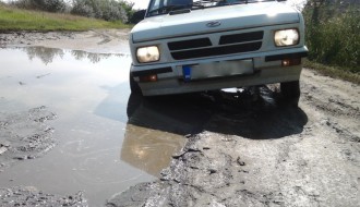 Put u ulici Matka Vukovića u Tavankutu