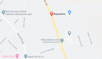 Zapuštena staza i nepregledna raskrsnica u Aleksandrovu (Verušićka ulica)