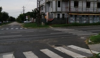 Zapuštena staza i nepregledna raskrsnica u Aleksandrovu (Verušićka ulica)