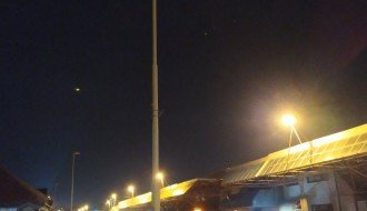 Kvar na uličnoj rasveti na Senćanskom putu