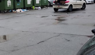 Smeće oko kontejnera u Tokiju